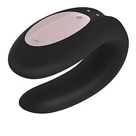 Смарт вібратор для пар Satisfyer Double Joy Black all Оригінал