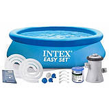 Надувний басейн з фільтр-насосом Intex 28132, 366х76 см (SH016883), фото 2