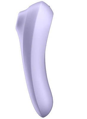 Вакуумний кліторальний симулятор Satisfyer Dual Pleasure Viole all Оригінал, фото 2
