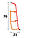 Підлоговий плінтус прямої форми розбірної з прогумованими краями 70 мм, 2,2 м Платиново-сірий, фото 2