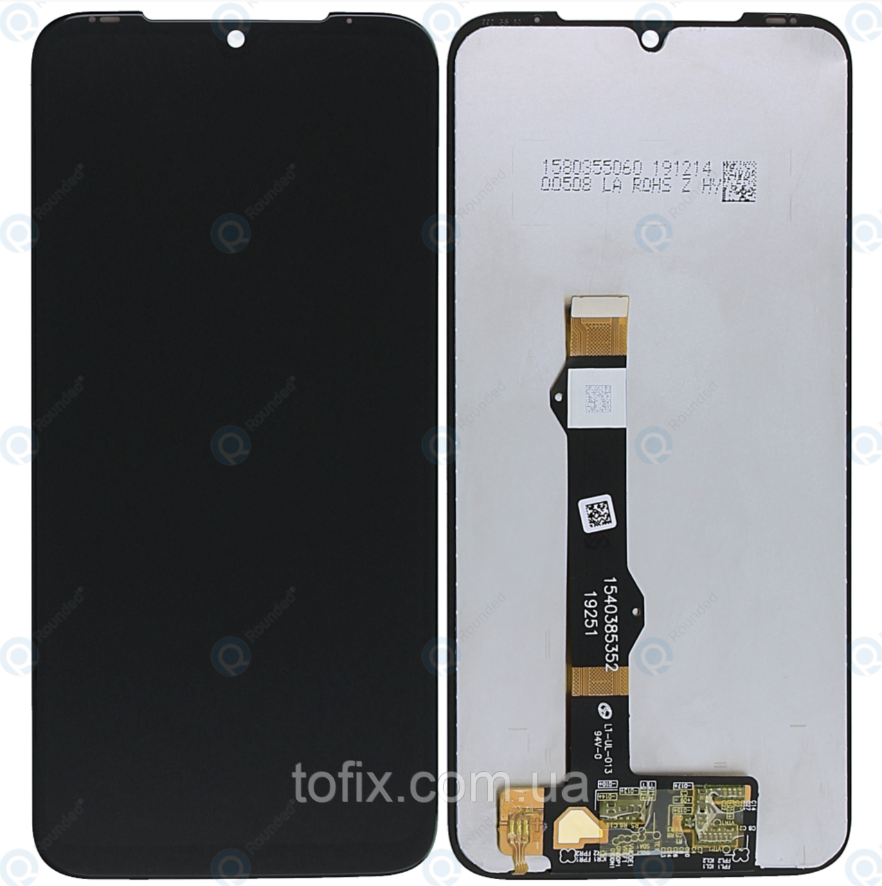 Дисплей для Motorola Moto G8 Plus (XT2019, XT2019-2), модуль в зборі (екран і сенсор), ОРИГІНАЛ