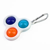 Антистрес іграшка Pop It Брелок Сімпл Дімпл 4149064