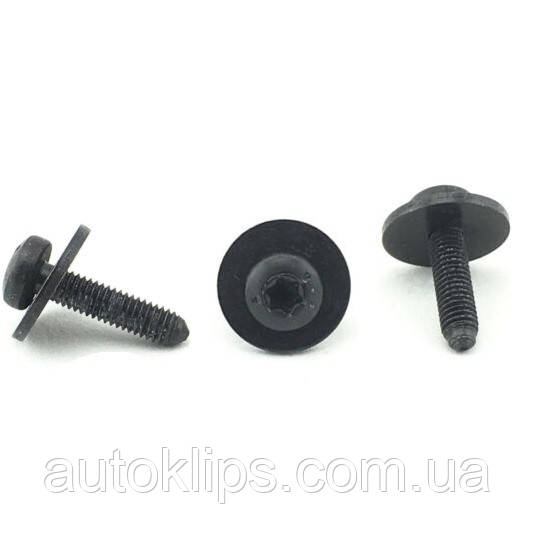Болт М6 під ззвіточку TORX T30 Audi, BMW, Citroen, Fiat, Ford, Mercedes, Opel, Peugeot, Renault, Seat, Skoda