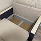 Канапе - розкладний диван для дачі з подушками, фото 4