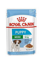 Корм Роял Канин Мини Паппи Royal Canin Mini Puppy влажный для щенков мелких пород 85 г 12 шт 1 уп