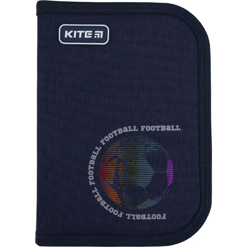 Пенал без наповнення Kite Education Football K21-621-6, 1 відділення, 1 закот