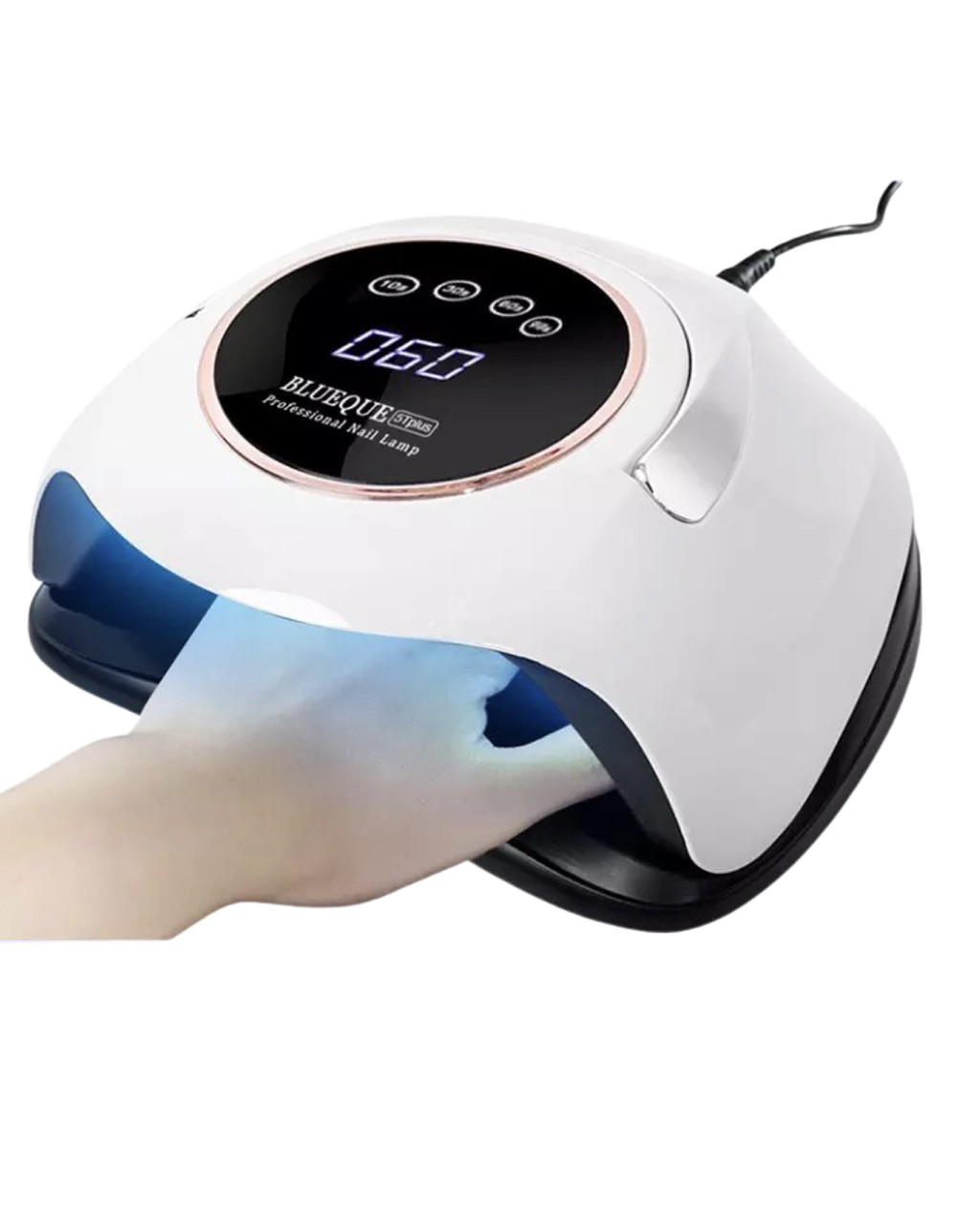 Професійна лампа UV/LED SUN BQ 5T Plus для сушіння гель-лаку, 180 Вт.