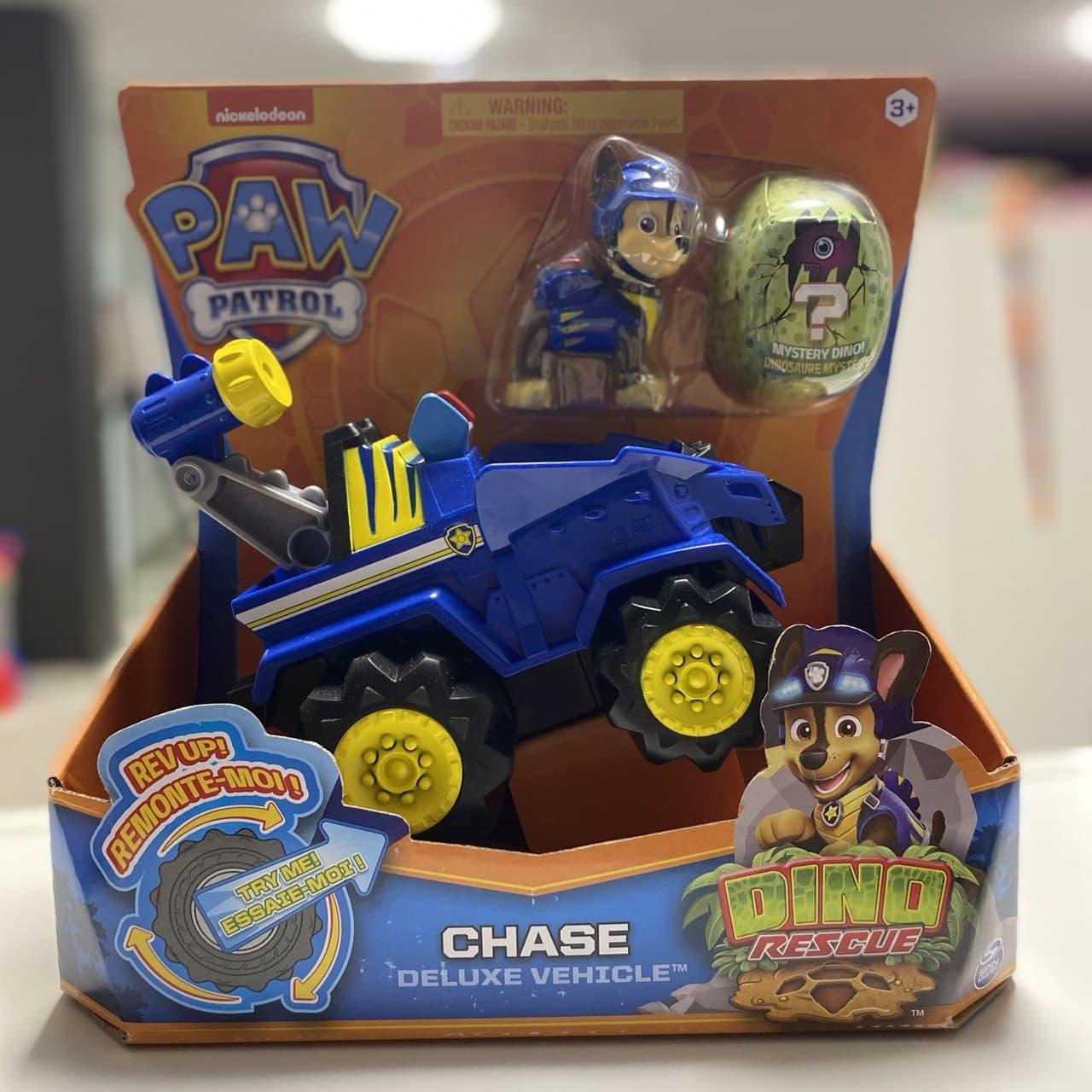 Машинка з фігуркою Paw Patrol Dino Чейз Щенячий патруль Spin Master (6058597)