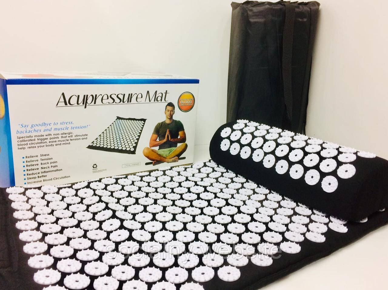 Ортопедичний килимок масажний Acupressure mat ART 6823