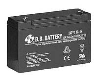 Аккумулятор BB Battery BP10-6 6В 10Ач AGM 10 лет