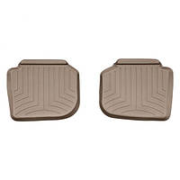 Задние коврики Volkswagen Passat B7/B8 USA 2012- с бортиком, бежевые WeatherTech 453842