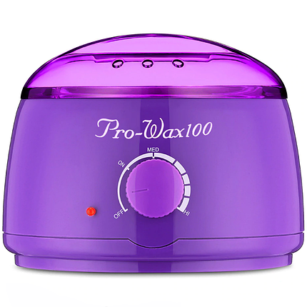 Баночний воскоплав Pro-Wax 100 для воску в банку, в таблетках і в гранулах, фіолетовий, фото 1