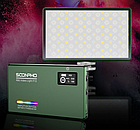 Накамерний LED-освітлювач Soonpho P10 RGB з акумулятором 4400 mAh, фото 2