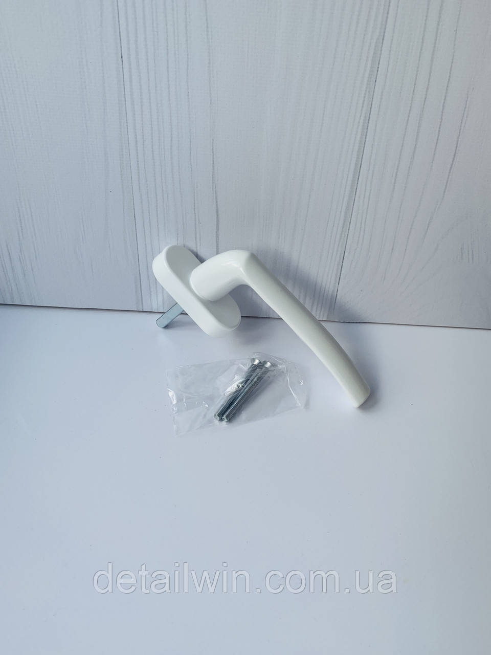 Оконная ручка для металлопластиковых окон белая - фото 5 - id-p1430653899