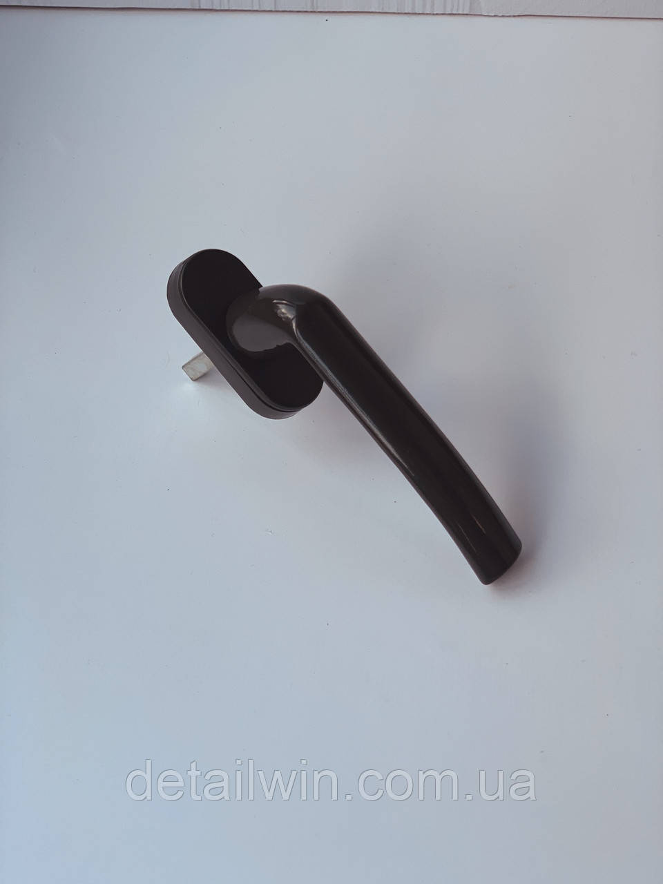 Ручка для металлопластиковых окон коричневая - фото 2 - id-p1430655344