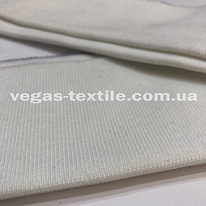 Дов'яз (Підв'яз) манжетна гумка щільна Білий