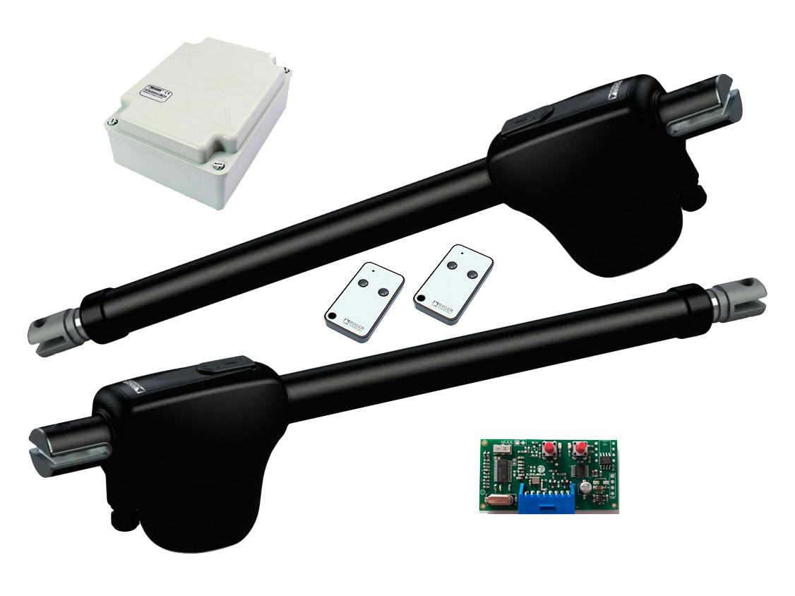 Roger Monos4 kit mini - автоматика для распашных ворот, створка до 4 м - фото 1 - id-p1430676553