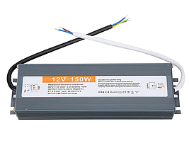 Блок живлення LEDTech 12v 12,5а 150 Вт Slim у герметичному корпусі ip68 (ip67). Преміум. Гарантія 2 роки