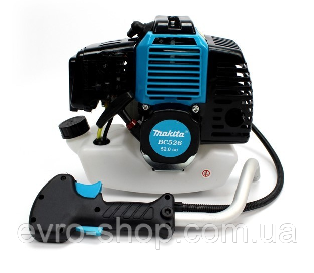 Мотокоса Makita BC 526 (4.6 кВт, 2-х тактний) Комплектація "ЕКО" бензиновий Тример Бензокоса Макіта, фото 1