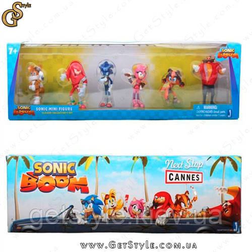 Набір фігурок Сонік — "Sonic Boom" — оригінальне паковання, фото 1
