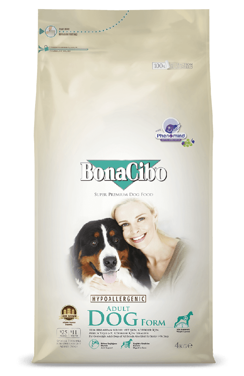 BonaCibo (Бонасибо) Dog Adult Form сухий корм з куркою для літніх собак