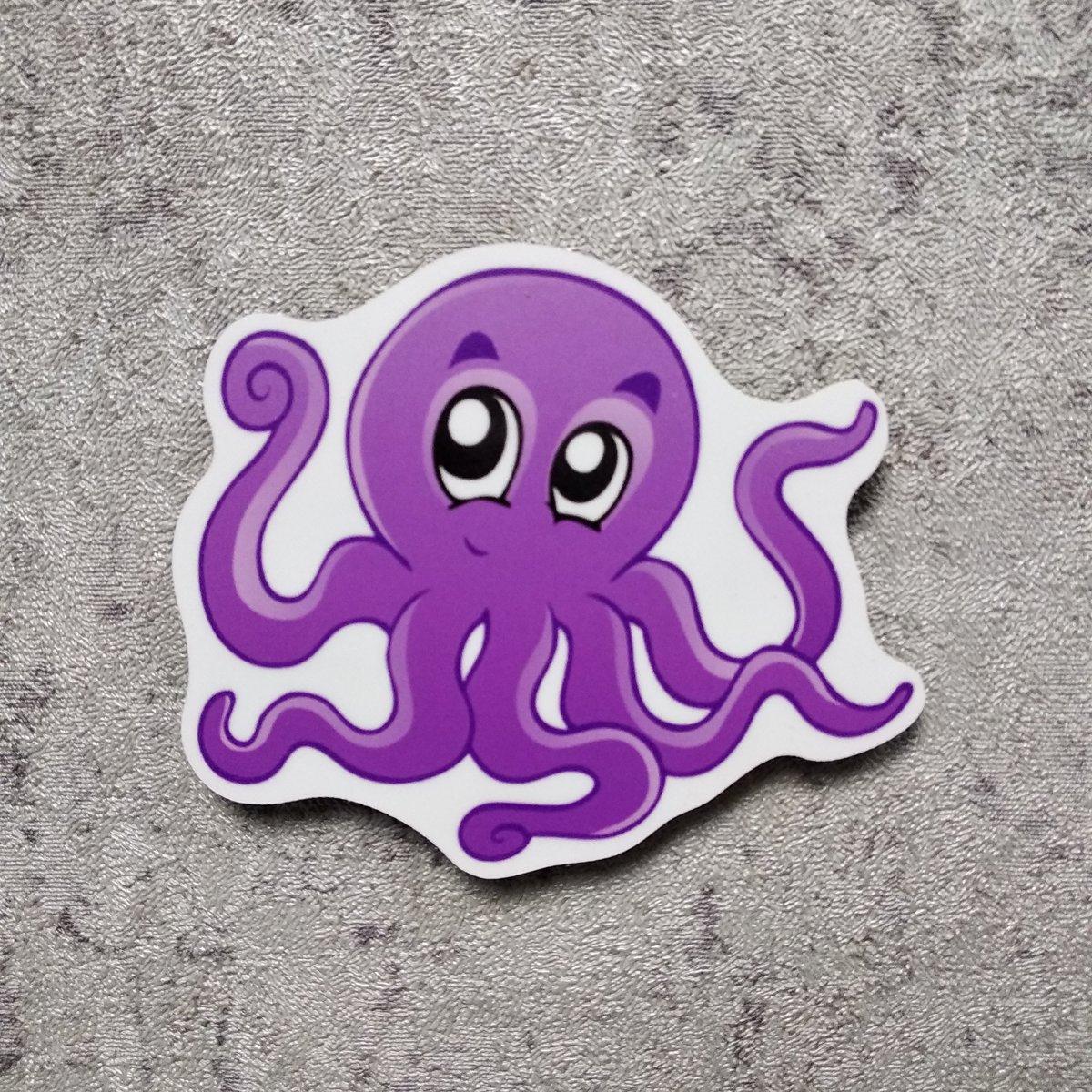 Восьминіг з магнітом. Фігурка для магнітної дошки