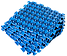 Акупунктурний масажний килимок Лотос 6 елементів, фото 7
