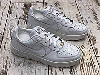 Мужские кроссовки Nike Air Force White.Чоловічі кросівки Найк Аір Форсе білі(Найк Аир Форс белые). Розмір 44