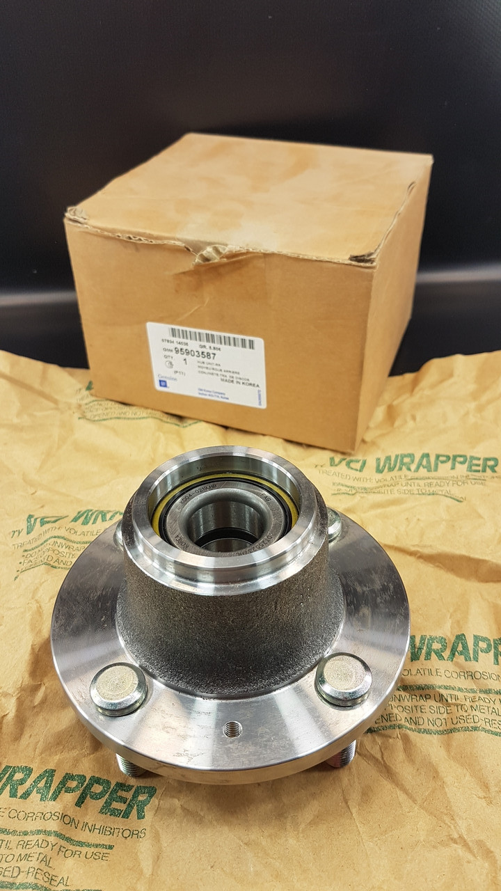 Ступиця задня Авео (без ABS) GM Корея (ориг), фото 1