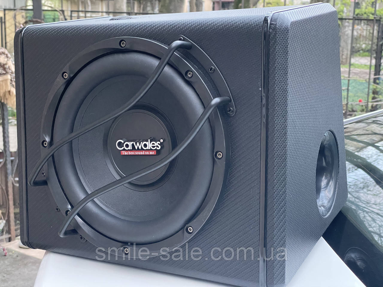 Активний корпусний Сабвуфер 10" CARWALES G10 Супер Басс! 300W + ПРОВОТ У ПОДАРУНОК!
