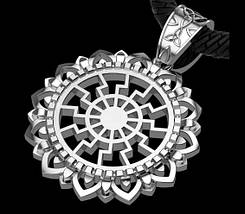 Чорне сонце кулон оберіг амулет, фото 4