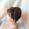 Перуки з натуральних волосся ассметричный пікс короткий KRISTI-1В/30, фото 6