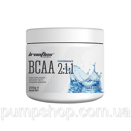Амінокислоти бцята Ironflex BCAA 2:1:1 200 г, фото 3