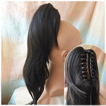 Хвіст прямий каскад на крабе шоколадний 6322- 6