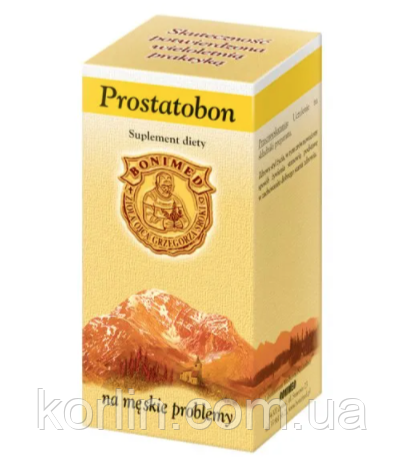 Екстракт Пальми Сереноа+Екстракт Кропиви Для Чоловічої Здоров'я Prostatobon 60кап Польща Доставка з ЄС