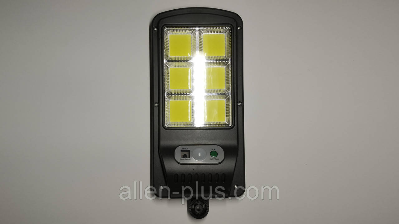Ліхтар-світильник Solar Induction Street Lamp WD448, датчики руху та освітленості, пульт