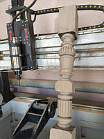 Токарний ЧПУ (кругло-фрезерний) верстат по дереву, БЦ СКФ-1205