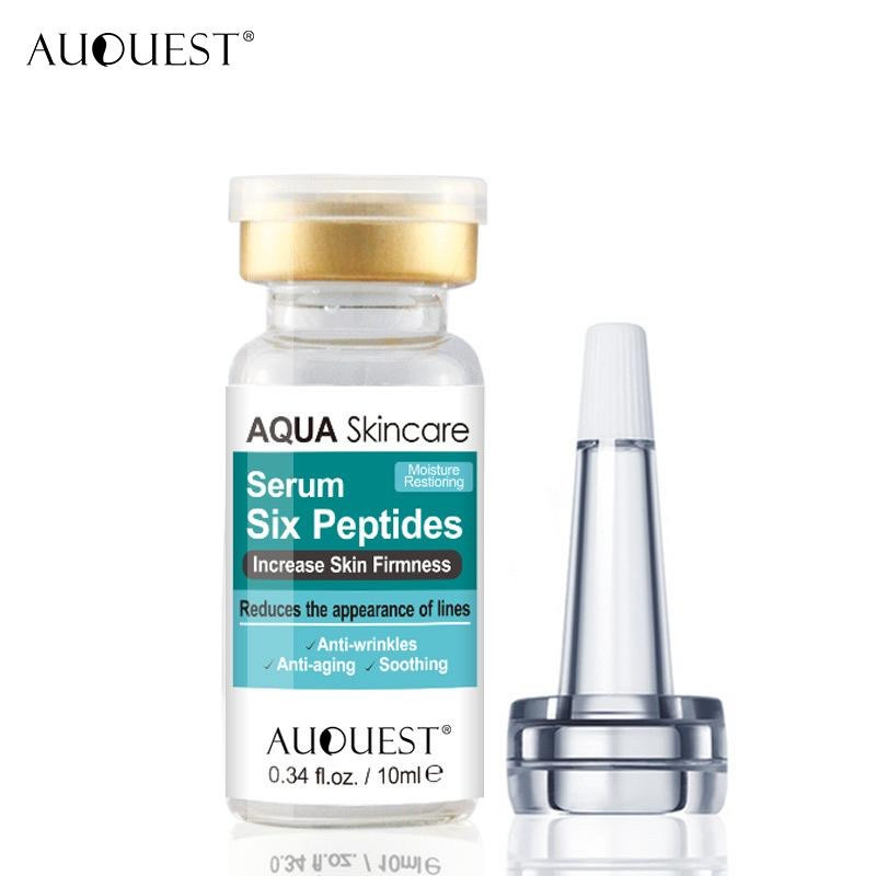 Концентрированная-лифтинг сыворотка AQUA Skincare Serum Six Peptides - антивозрастной уход 10ml - фото 4 - id-p1430830451