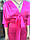 Плаття жіноче шовк малинове коротке ошатне Societa вечірнє модне яскраве, фото 10
