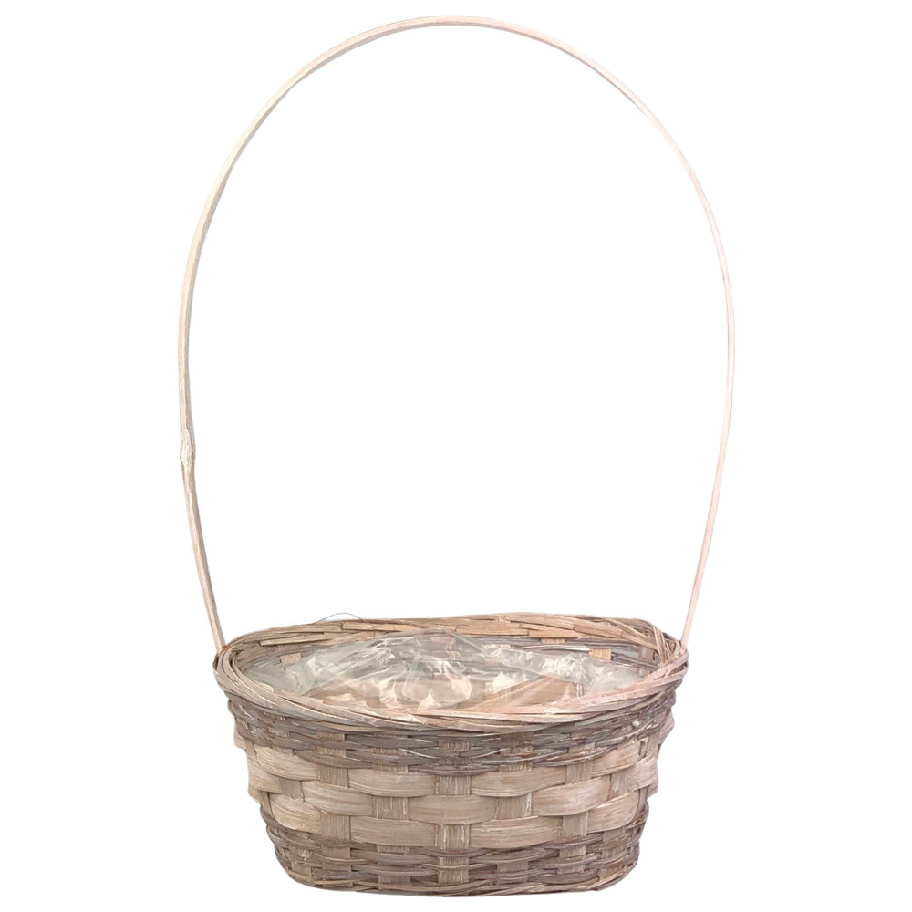 Кошик з лози (925) світло-коричнева (42,5х25см)