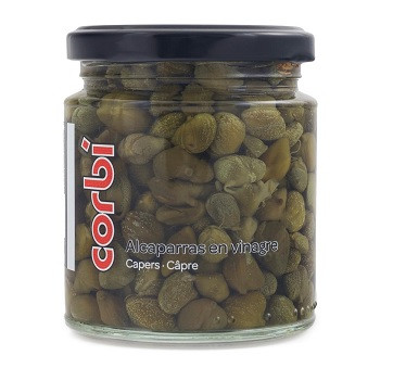 Каперси Corbi Alcaparras en vinagre Capers мариновані 235 г Іспанія (опт 3 шт), фото 1