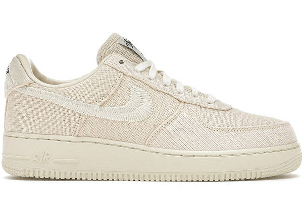 Кросівки Nike Air Force 1 Low Stussy Fossil Beige, фото 2