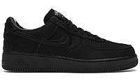 Кроссовки Nike Air Force 1 Low Stussy Black