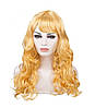 Перука каскад хвиля жовтогарячий,55 см, фото 4