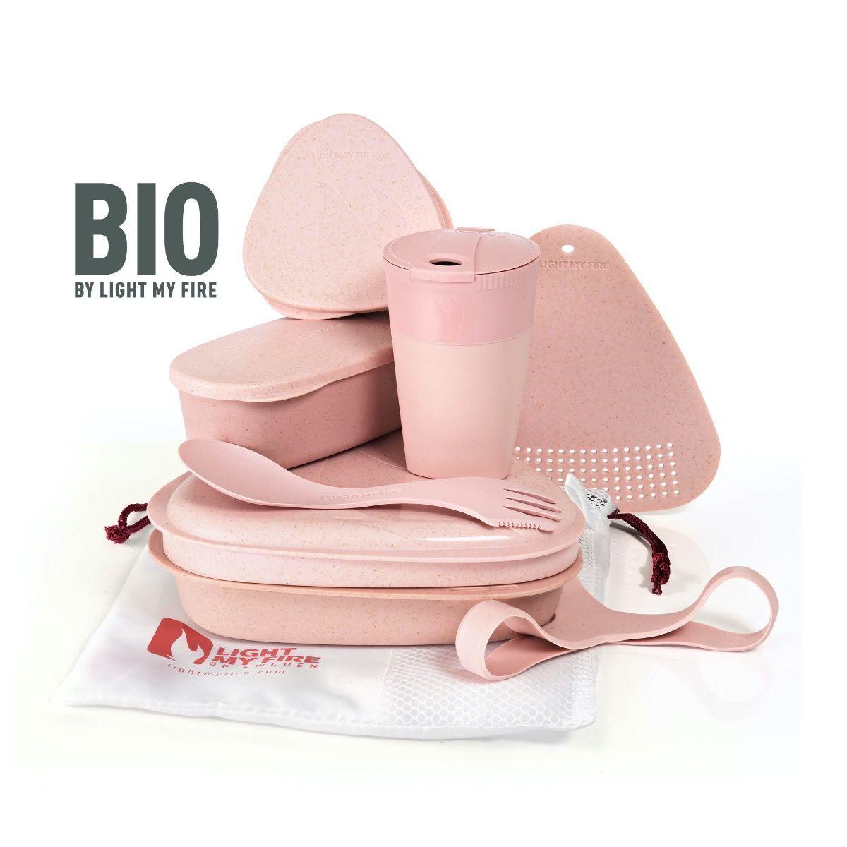 Набор посуды Light My Fire MealKit BIO 8 pcs, Dusty Pink (LMF 2413610110) - фото 1 - id-p1430866864