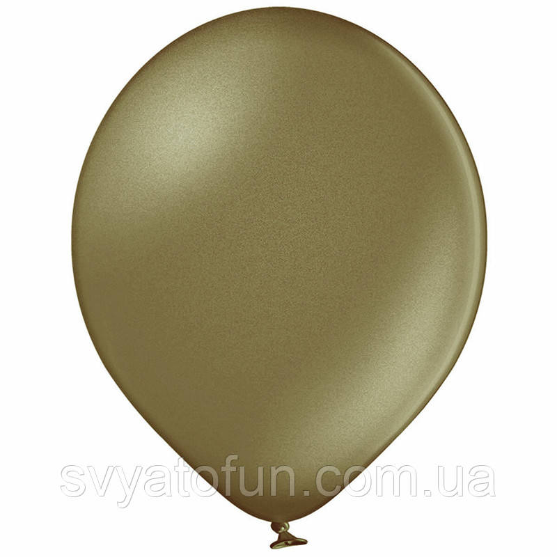 Латексні кульки 10,5" металік 85/152 мигдаль 50шт/уп BelBal
