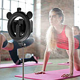 Тримач з кільцевим освітленням BOROFONE BY6 Perfect Pic, чорний, фото 4