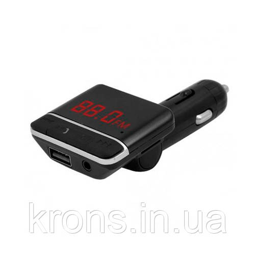 Автомобільний FM-модулятор Bluetooth 3.0 Handsfree USB AUX MicroSD, H3BT