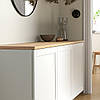 IKEA BESTÅ Верхня панель для ТБ, шпон дуба (804.963.65), фото 2