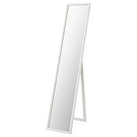 IKEA FLAKNAN Напольное зеркало, белое (403.415.68)